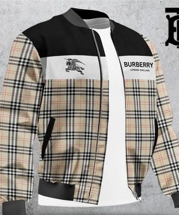 Limited Edition Burrberry Bomber Jacket Hot Trend Lux-Jk-00Xbxuzzrm