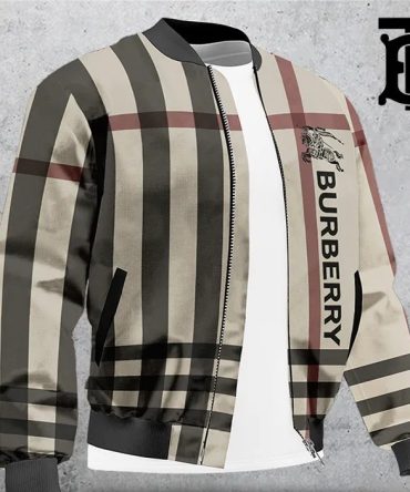 Limited Edition Burrberry Bomber Jacket Hot Trend Lux-Jk-00Xtuocyhd