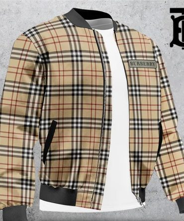 Limited Edition Burrberry Bomber Jacket Hot Trend Lux-Jk-00Bzwhzyly