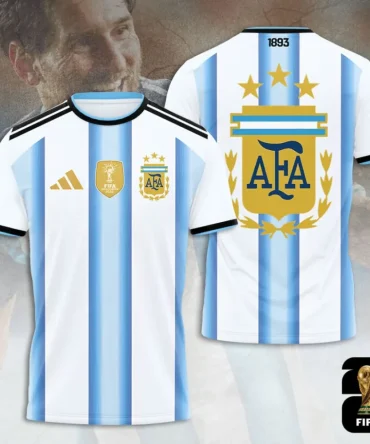 Argentina National Football Team World Cup 2026 3D Shirt Hoodie