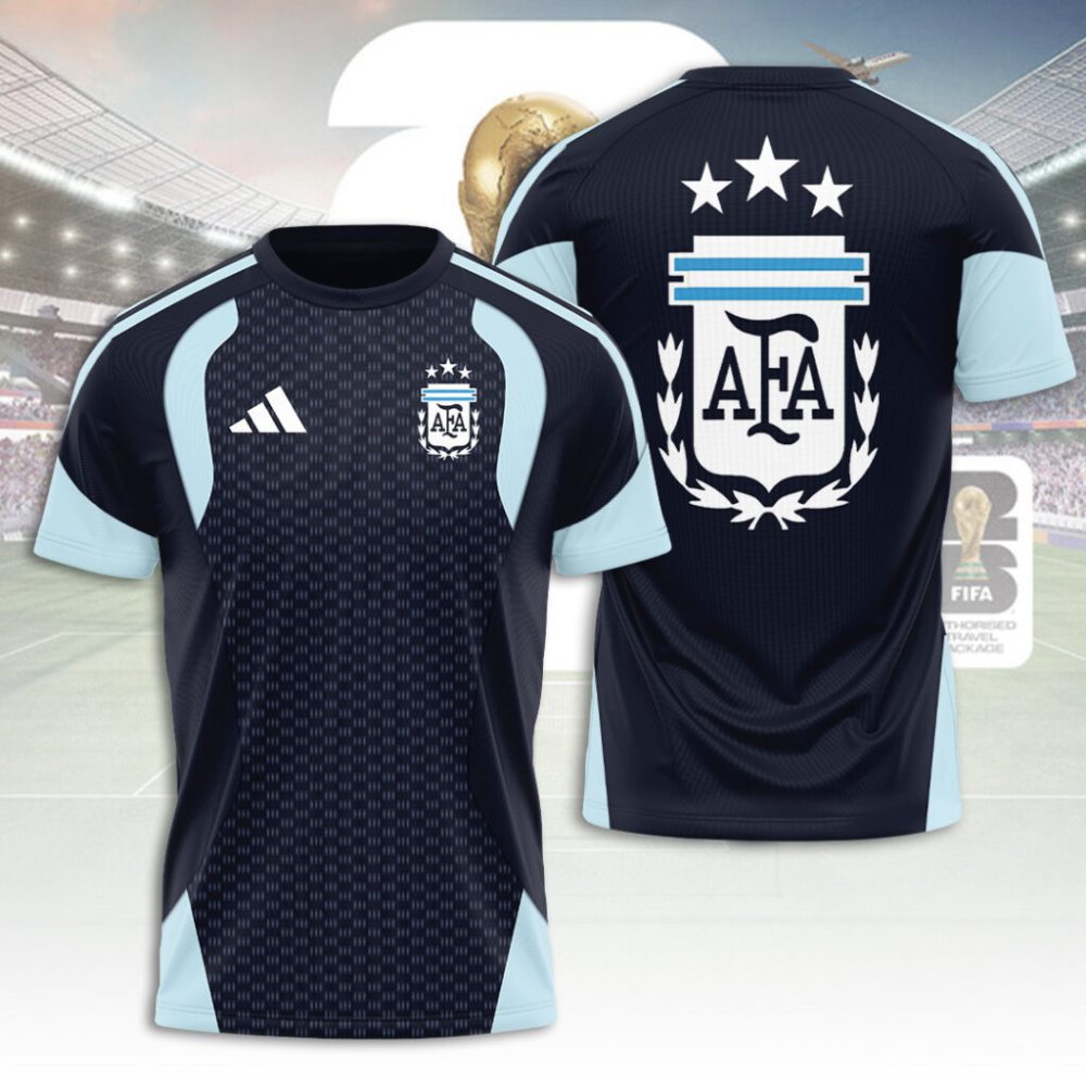 Argentina National Football Team World Cup 2026 3D Shirt Hoodie