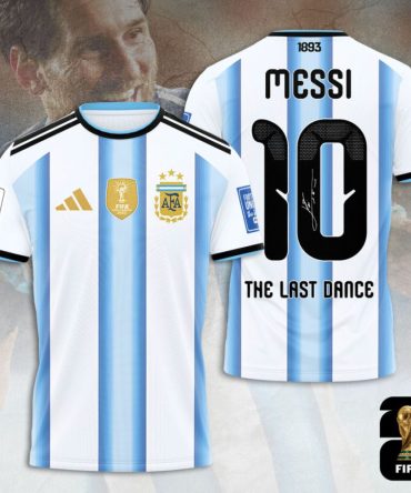 Argentina National Football Team X Lionel Messi 3D Shirt Hoodie