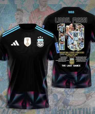 Argentina National Football Team X Lionel Messi 3D Shirt Hoodie