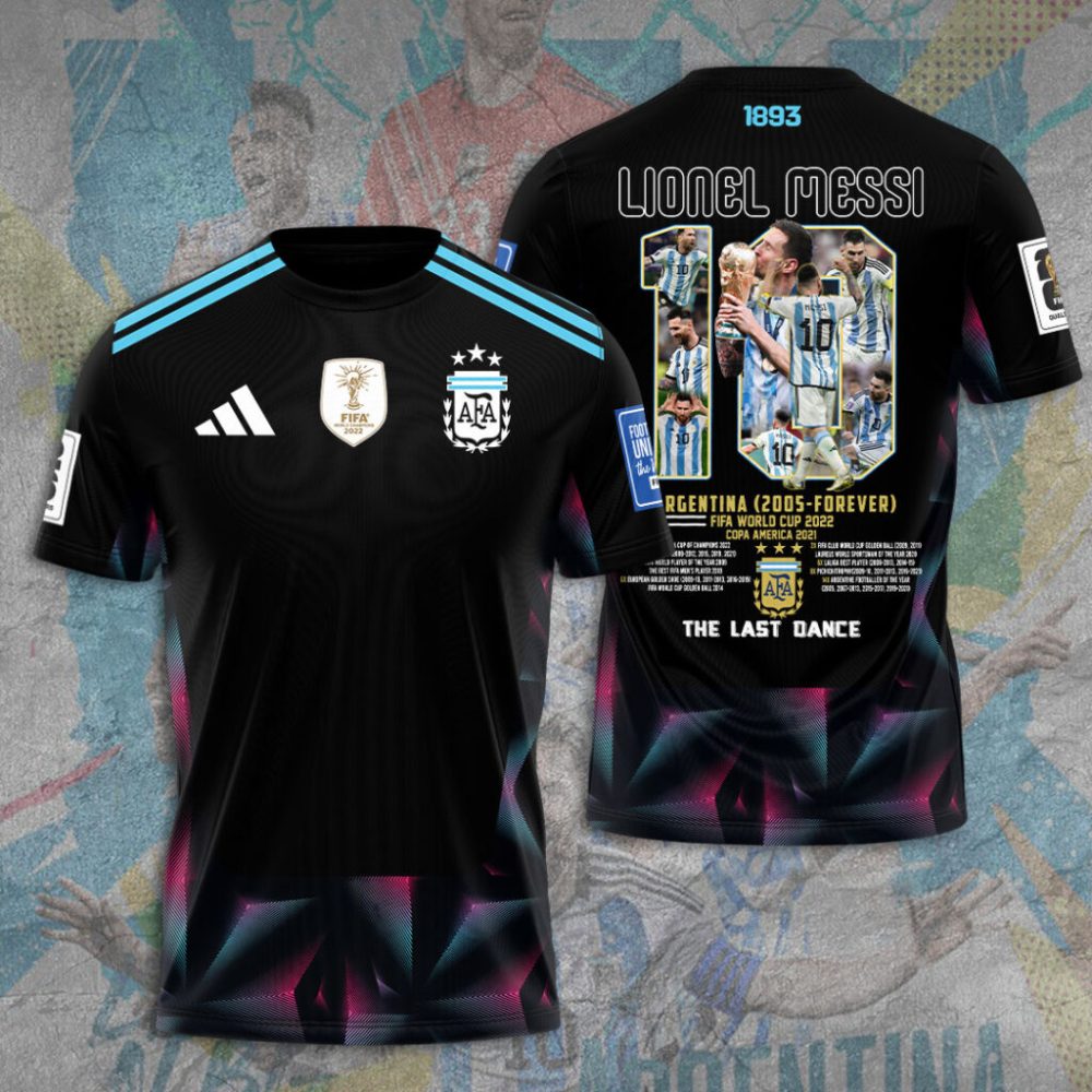 Argentina National Football Team X Lionel Messi 3D Shirt Hoodie