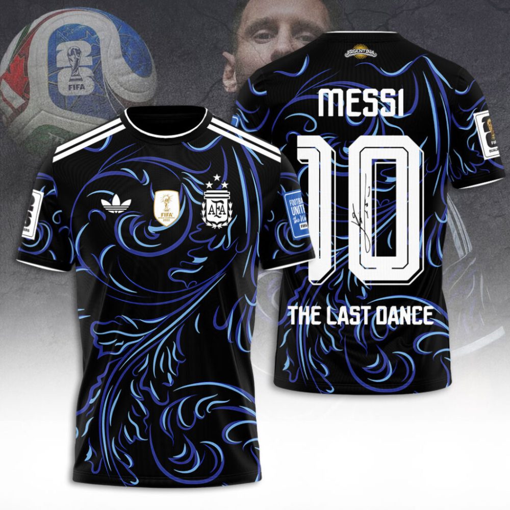 Argentina National Football Team X Lionel Messi 3D Shirt Hoodie