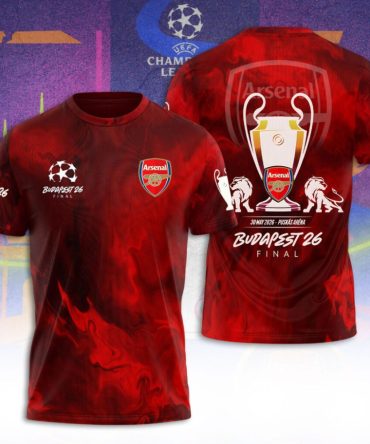 Arsenal Fc Champions League Final 2026 3D Apparel
