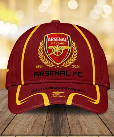 Arsenal Fc 140Th Anniversary Classic Cap