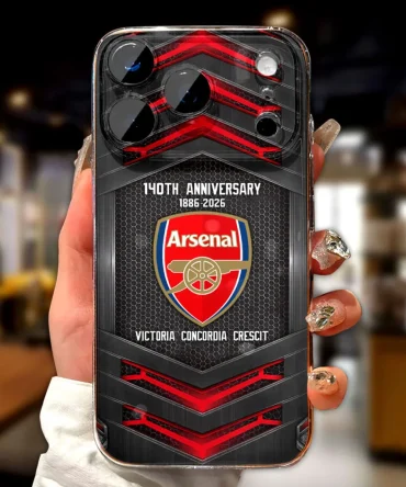 Arsenal Fc 140Th Anniversary Phone Case