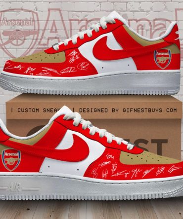 Arsenal Fc Premier League Champions 25/26 Af1 Sneaker