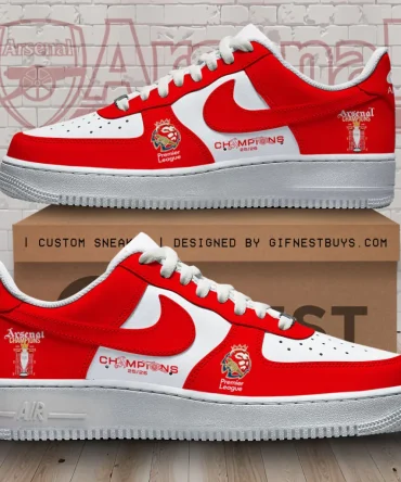 Arsenal Fc Premier League Champions 25/26 Af1 Sneaker
