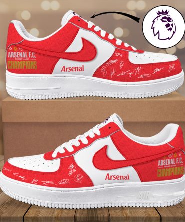 Arsenal Fc Premier League Champions 25/26 Af1 Sneaker