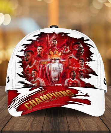 Arsenal Fc Premier League Champions 25/26 Classic Cap