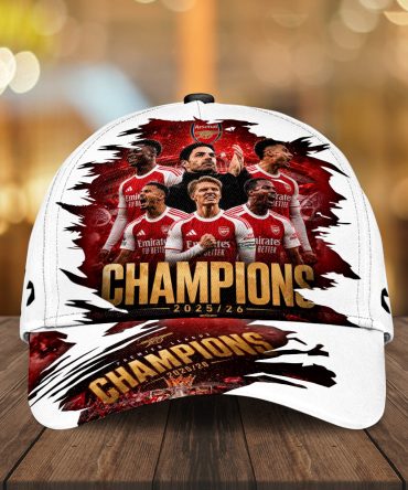 Arsenal Fc Premier League Champions 25/26 Classic Cap