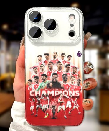 Arsenal Fc Premier League Champions 25/26 Phone Case