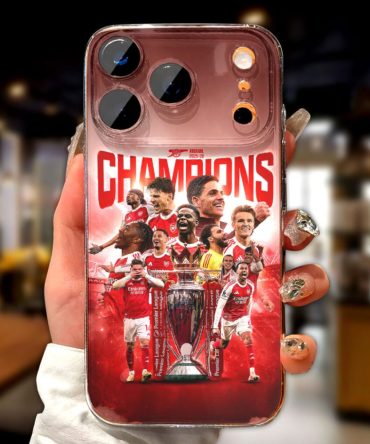 Arsenal Fc Premier League Champions 25/26 Phone Case