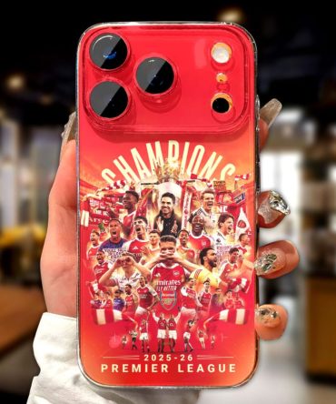 Arsenal Fc Premier League Champions 25/26 Phone Case