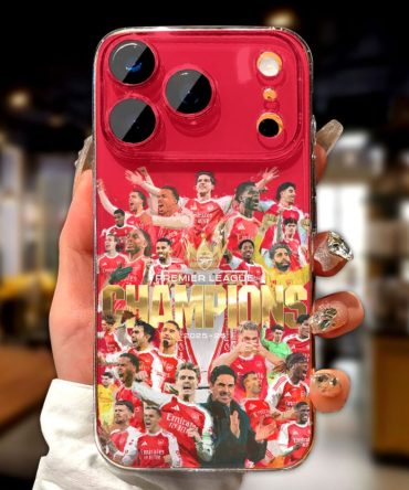 Arsenal Fc Premier League Champions 25/26 Phone Case
