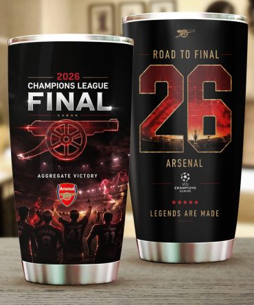 Arsenal Fc Champions League Final 2026 Tumbler Cup