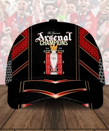 Arsenal Fc Premier League Champions 25/26 Classic Cap