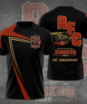 Arsenal Fc 140Th Anniversary 2026 3D Apparel