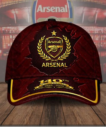Arsenal Fc 140Th Anniversary Classic Cap