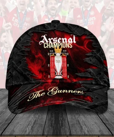 Arsenal Fc Premier League Champions 25/26 Classic Cap