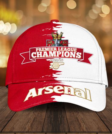 Arsenal Fc Premier League Champions 25/26 Classic Cap