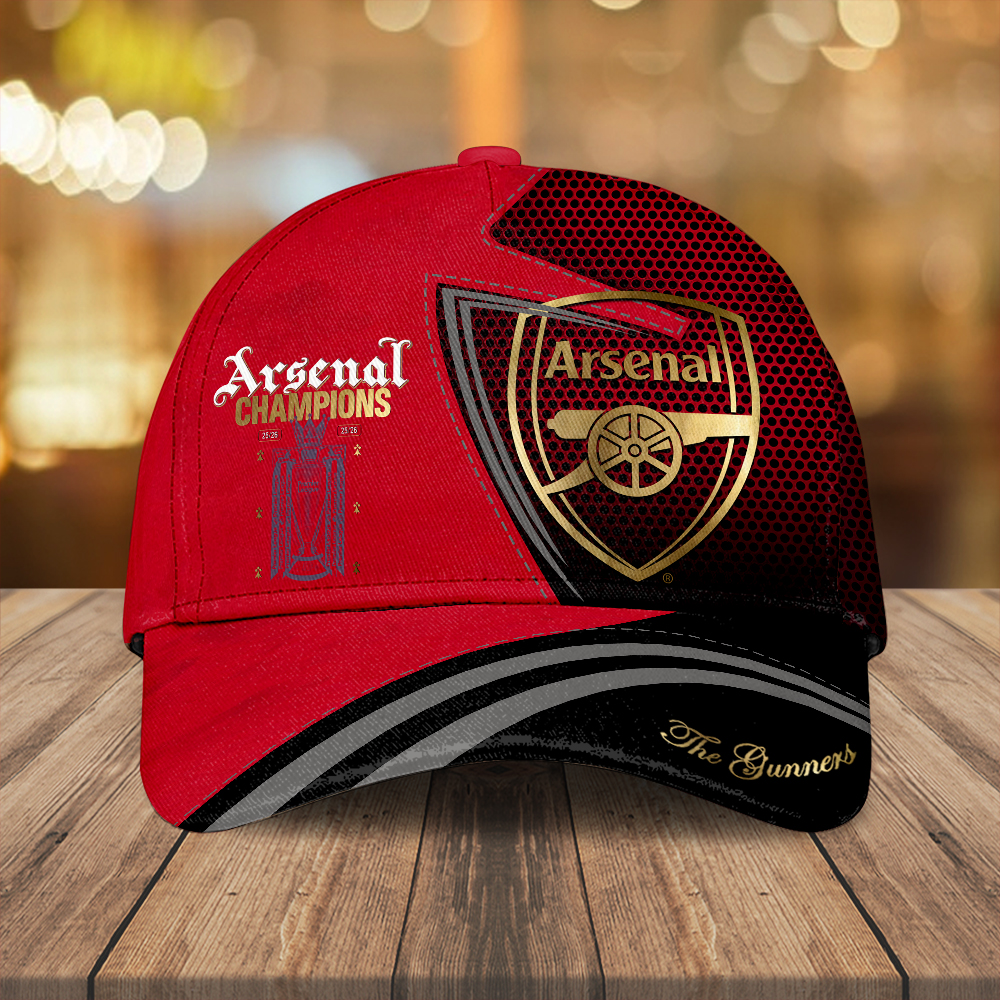 Arsenal Fc Premier League Champions 25/26 Classic Cap