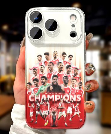 Arsenal Fc Premier League Champions 25/26 Phone Case