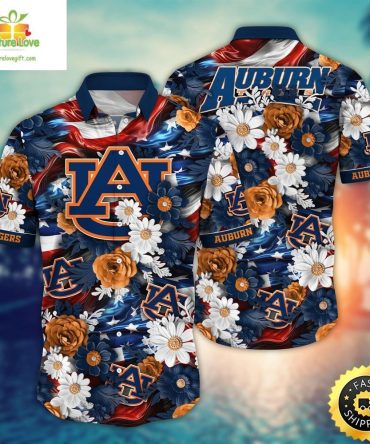 Auburn Tigers Ncaa Hawaii Shirt Independence Day
