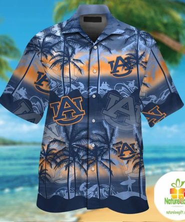 Auburn Tigers Hawaiian Shirt Aloha Button Up Shirts