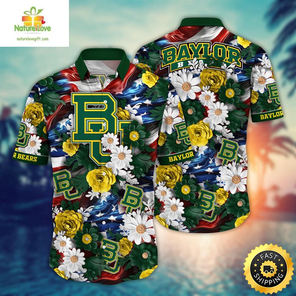Baylor Bears Ncaa2 Hawaii Shirt Independence Day
