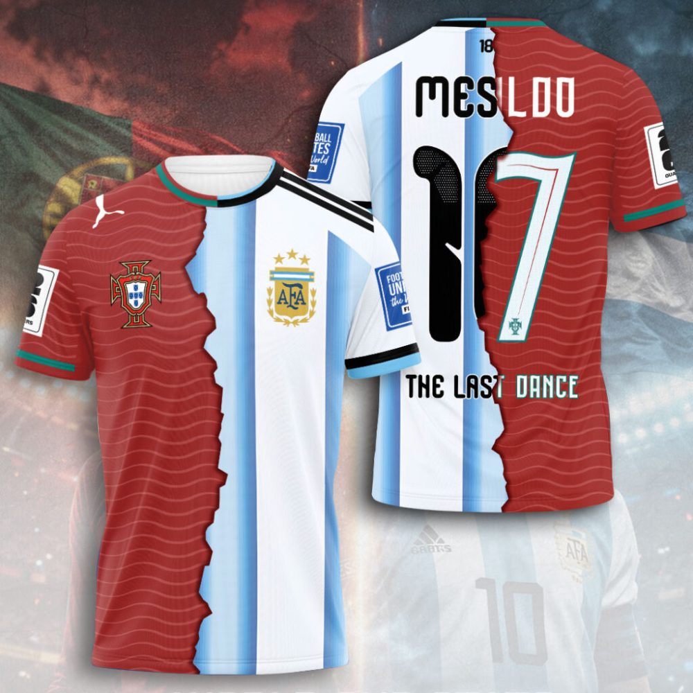 Cristiano Ronaldo X Lionel Messi The Last Dance World Cup 2026 3D Shirt Hoodie