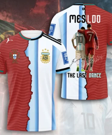 Cristiano Ronaldo X Lionel Messi The Last Dance World Cup 2026 3D Shirt Hoodie