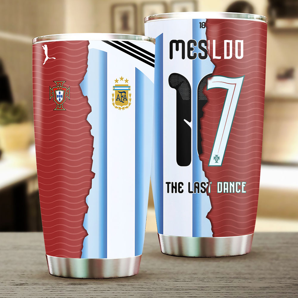 Cristiano Ronaldo X Lionel Messi The Last Dance World Cup 2026 Tumbler Cup