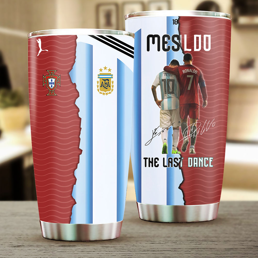 Cristiano Ronaldo X Lionel Messi The Last Dance World Cup 2026 Tumbler Cup