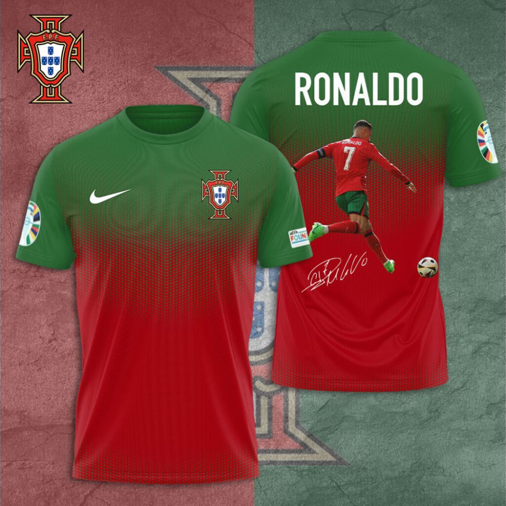 Cristiano Ronaldo X Portugal National Football Team 3D Shirt Hoodie Apparel