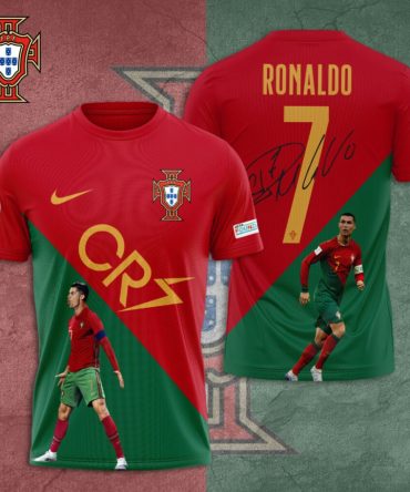Cristiano Ronaldo X Portugal National Football Team 3D Shirt Hoodie Apparel