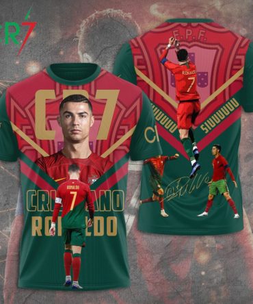 Cristiano Ronaldo X Portugal National Football Team 3D Shirt Hoodie Apparel