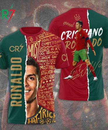 Cristiano Ronaldo X Portugal National Football Team 3D Shirt Hoodie Apparel