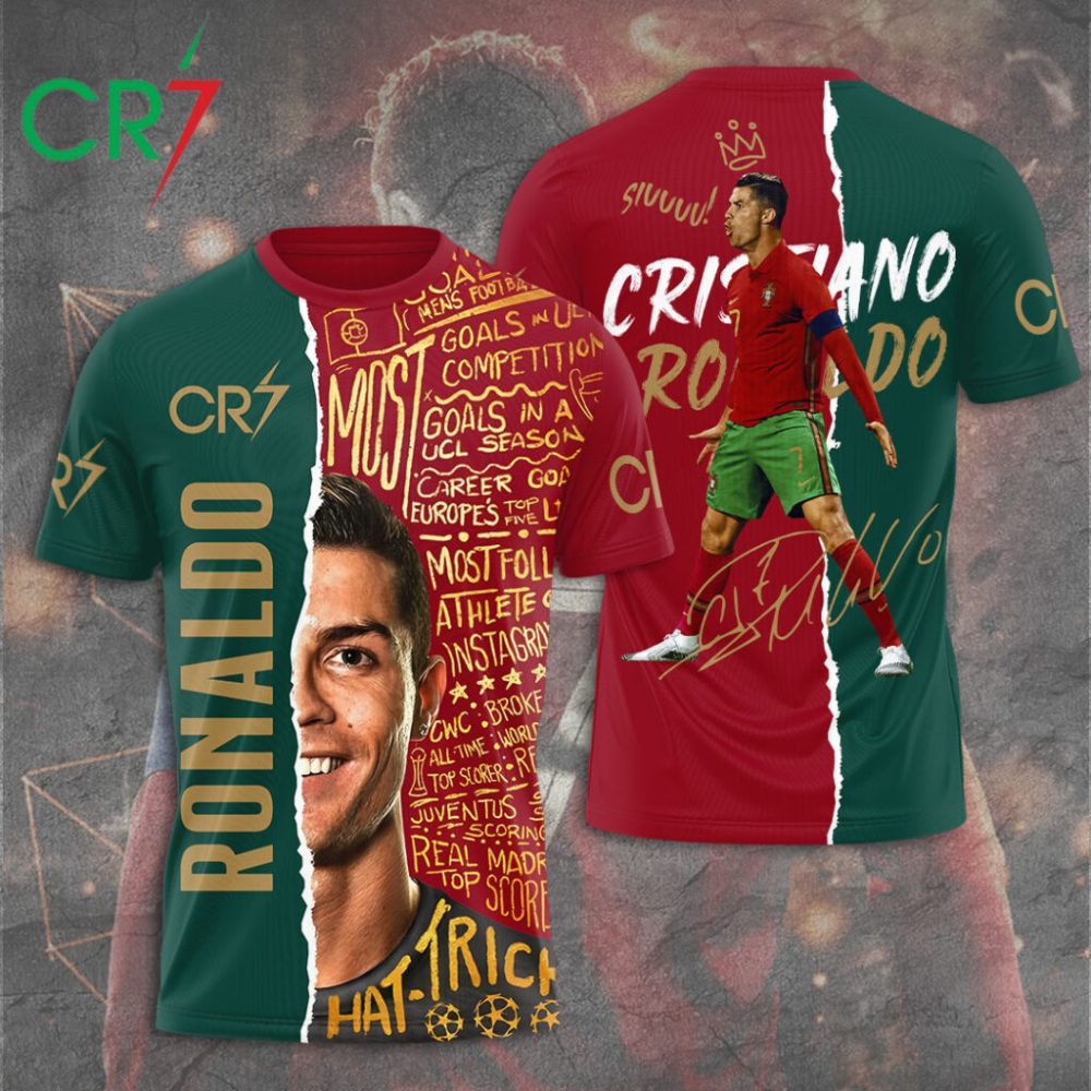 Cristiano Ronaldo X Portugal National Football Team 3D Shirt Hoodie Apparel