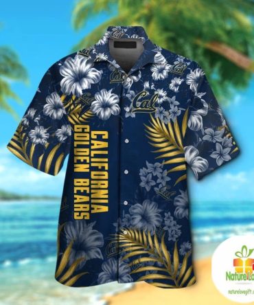 Hawaiian Shirt California Golden Bears Tropical Short Sleeve Aloha