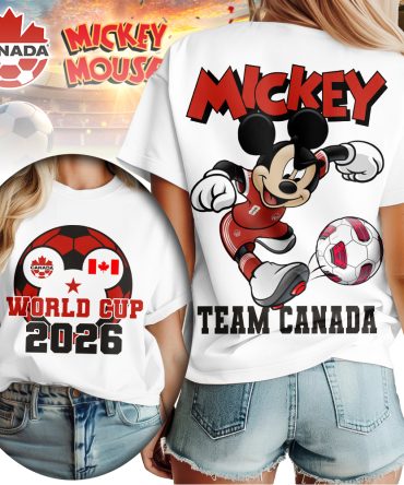 Canada , Premium Wc26 Mickey Women Shirt