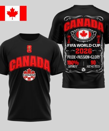 Canada , Premium Wc26 Pride Passion Glory 3D Shirt