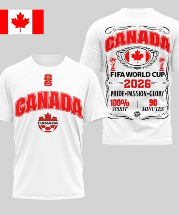 Canada , Premium Wc26 Pride Passion Glory 3D Shirt