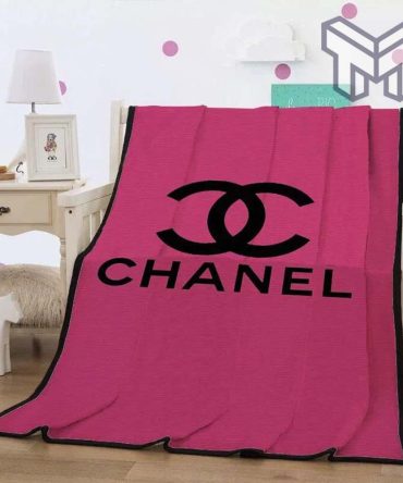 Chanel Pinky New Fashion Luxury Brand Fleece Blanket Comfortable Blanket