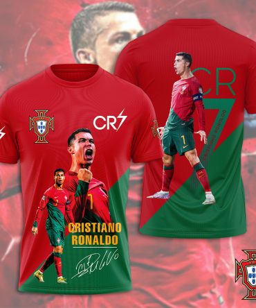 Cristiano Ronaldo X Portugal National Football Team 3D Shirt Hoodie Apparel
