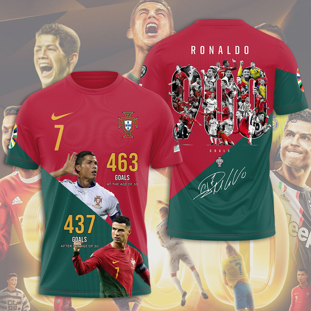 Cristiano Ronaldo X Portugal National Football Team 3D Shirt Hoodie Apparel