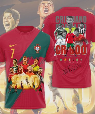 Cristiano Ronaldo X Portugal National Football Team 3D Shirt Hoodie Apparel