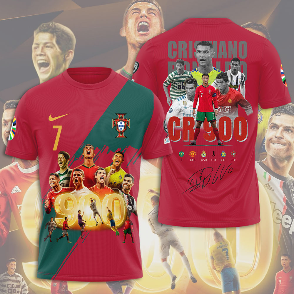 Cristiano Ronaldo X Portugal National Football Team 3D Shirt Hoodie Apparel